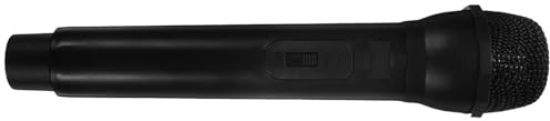 Gatuida Microphone Factice pour Garçon et Filles en Plastique Solide, Accessoire de Jeu de Rôle et Cosplay, Modèle Réaliste Léger et Portable, pour Spectacles, Fêtes et Entraînement Vocal
