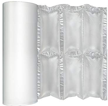 Film de coussin d'air Rouleau de papier à bulles Expédition d'oreillers d'air Coussin d'air Matériau de remplissage pour l'emballage 300M / 505M