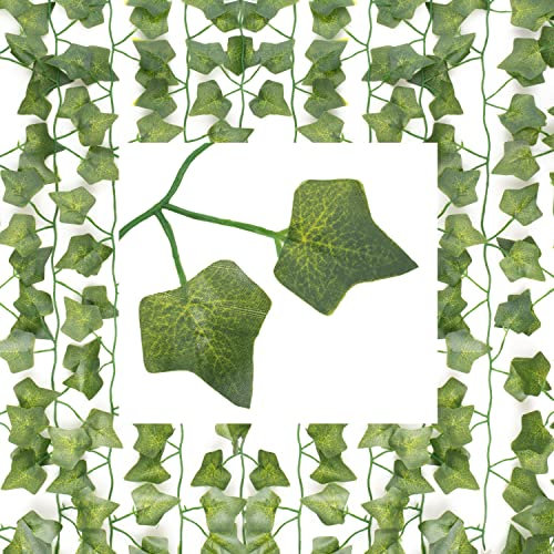 lampox® Efeu Girlande Efeu Ranke künstlich Deko für Party, Hochzeit, Garten, Wanddekoration