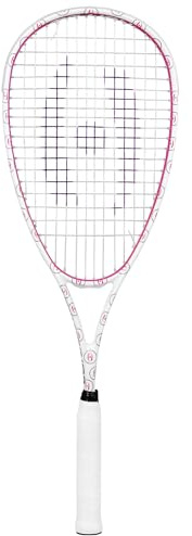 Harrow Junior 130 Squash Racquet (White/Pink/Purple)