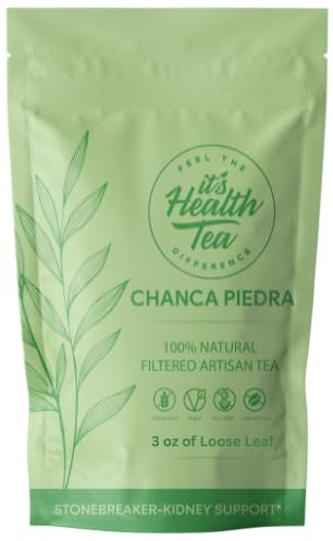Stone Breaker Chanca Piedra Tea - 30 Tea bags - Natural Kidney Cleanse - Kidney Stone Crusher & Gallblader Detox from Peru (Phyllanthus niruri)