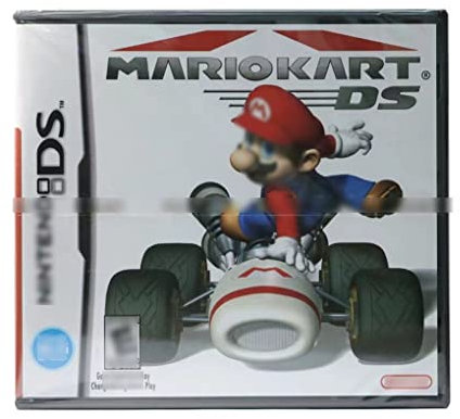 Nintendo Mario Kart DS Game Card for NDS/NDSL/NDSI/NDSXL/3DS/2DS - Grey