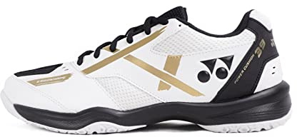 YONEX mens, White/Gold, 6 Wide