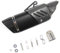 Universal 1.5in 2in Motorrad Auspufftopf - 38 51mm Motorrad-Auspufftop ohne DB-Killerf für Geländemotorräder, Straßenmotorräder Motorroller und All-Terrain-Fahrzeuge