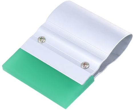 GALPADA Raschietto di Gomma per Serigrafia Impugnatura Confortevole, Resistente a Calore e Pressione, per Applicazioni Fai-da-Te e Piastre Argento Colore Casuale