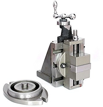 Drechselbank mit vertikalen 100 x 125 mm & 5,1 cm (50 mm) selbstzentrierende Schraubstock für-Fräsen, Prägedrehbank