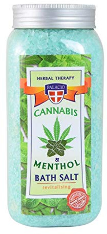 Hemp - Massage Gel, Oil, Face Cream, Ointment, Body Milk, Hand Cream, Bath Foam, Liquid Soap, Shower gel, Shampoo (CANNABIS and MENTHOL Bath Salt 900g)
