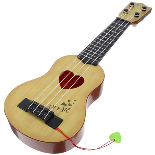 VINTORKY Ukelele Para Niños Con 4 Cuerdas Mini Guitarra De Juguete Para Aprender Música Instrumento Pequeño Con Acabado Brillante y Resistente