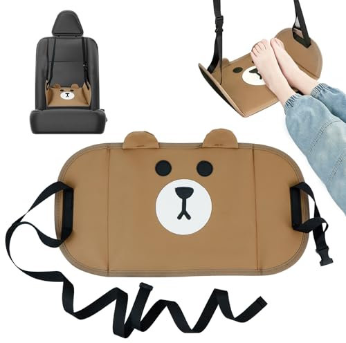 Flugzeug Sitzverlängerung Kinder, Fußstütze Auto, Fuß Hängematte, Tragbare für Flugreisen, Kleinkinder Reisebett, Bietet Zusätzliche Sicherheit Kinder auf Flügen