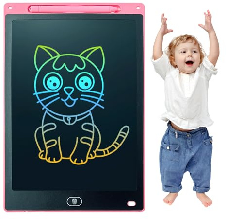 Bloc de dibujo LCD, pizarra para niños - Tablero de dibujo borrable para