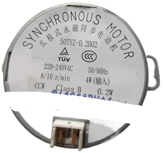 50TYZ-0.2B02 220V 8/10r/min 4W CCW AC Motoréducteur Arbre D Moteur Synchrone Magnétique Permanent For Four À Micro-ondes ~