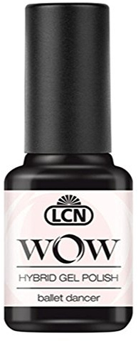 LCN WOW - Hybrid Gel Polish Nr. 2 ballet dancer (8ml) (zartes rose) - Gellack ohne Lichtgerät für bis zu 10 Tage perfekt lackierte Nägel