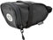 AGU Performance DWR Satteltasche Fahrrad, 0.7L Fahrrad Satteltasche, Wasserabweisend, Reflektierend, 100% Recyceltes Polyester - Schwarz