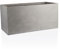 IDEALIST 60cm Large Trough |Grey Reinforced Stone Rectangular Planter | Garden Planters with Drainage Holes L60 W30 H30 cm, 35 litres