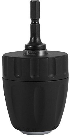 Drill Converter Conversion Tool, Keyless Drill Chuck Adapter 0.8-10mm Keyless Drill Bit with Hex Chuck Adapter for Air Impact Wrench