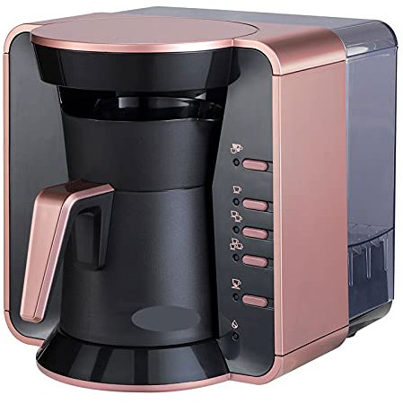 Macchina per il caffè Piccola Caffettiera per gocciolamento del filtro compatto, comoda dimensione della birra variabile, TUTTO IN UNO Macchina per caffè espresso Piccola, elegante e super compatta, p