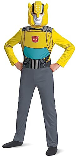 Disguise Offizielle Bumblebee Transformers Kostüme für Kinder, Halloween-Kostüme für Kinder, Größe M