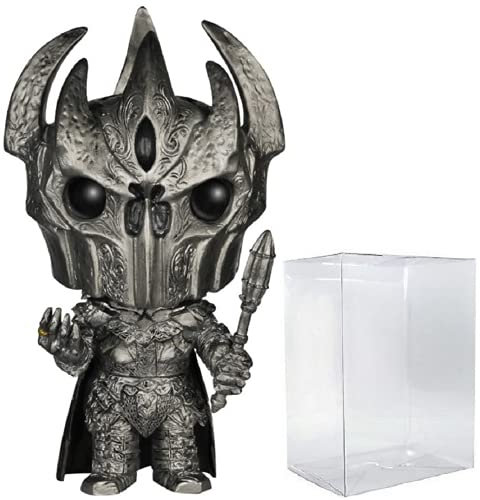 POP Lord of The Rings - Sauron Funko Pop! Vinyl Figure (Bundled with Compatible Pop Box Protector Case) Multicolor 3.75 inches