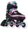 SFR Pixel Inlineskates für Mädchen (Blau 37 40,5 EU)