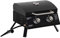 Outsunny Barbacoa de Gas Plegable con Tapa, Termómetro y 2 Quemadores, Barbacoa de Acero Portátil de Mesa, 55x46.5x41cm