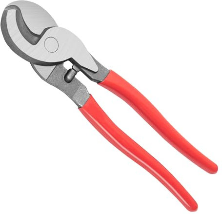 Pinces Coupe-Câbles Câble de Haute Dureté Exploitent Cisailles à Pince Pince Coupante Électricien Coupe-Câble à Effet de Levier Élevé Pour Couper L'aluminium, Le Cuivre, Les Câbles de Communication