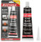 flintronic Mastic d'étanchéité pour moteur - 85 ml - En silicone résistant à l'huile - Haute température - Pour réparation de voitures, motos - Noir