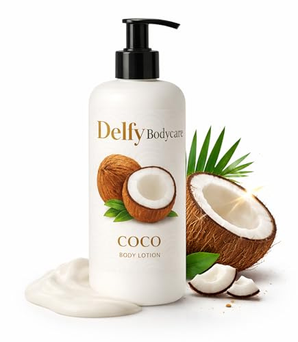 Loción Corporal De Coco Hidratante Corporal Crema Corporal Para Piel Suave Sedosa No Grasa Crema Hidratante Facial Mujer Crema Cuerpo Loción Corporal Hipoalergénica Todo Tipo De Piel 500ml