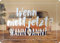 KE - Vintage Blechschild mit Spruch, Retro Wand-Dekoration, Metall-Schild Geschenk-Idee, 15x21cm, Hochwertiges Design - Motiv: Kleinbus