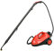 HOMCOM Limpiador a Vapor Portátil Deposito 2 L Vaporeta Multiusos Autonomía con Accesorios para Tapicería Sofá Baño Coche 40x24x27,2 cm Rojo