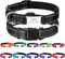 Personalized Pet Collars,Dog Collar with Engraved Name Plate ID Tags,Custom Reflective Adjustable Nylon Collar,Pet Collar for Small Medium Large Dogs,Christmas Pet Gift
