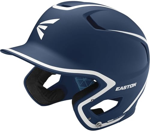 Easton | Z5 2.0 Batting Helmet | Baseball | Senior (7 1/8 - 7 1/2) | Matte Two-Tone Navy/White