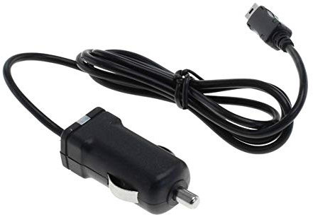 Premium Mini-USB KFZ-Ladekabel 12V/24V mit TMC Antenne kompatibel mit Tomtom Becker Garmin Nüvi Navigon Empfänger