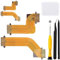 ZHUROUPU R2 L2 L1 R1 Flex Cable Replacement for Playstation 5 for PS5 BDM-010 Controller Haptic Trigger Ribbon Cable Replacement for PS5 Dualsense Controller (2 Pair)