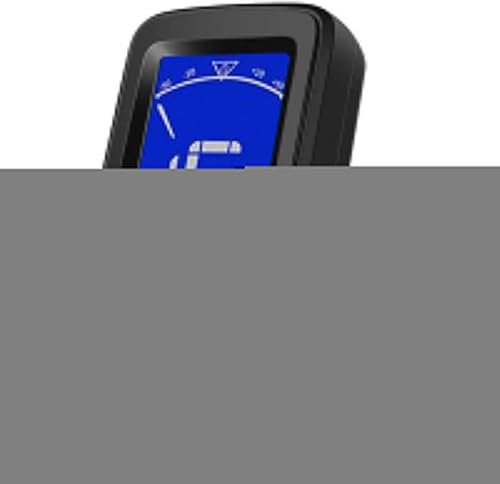 Kromatisk stämapparat för gitarr, klämma, 360 grader, bärbar LCD