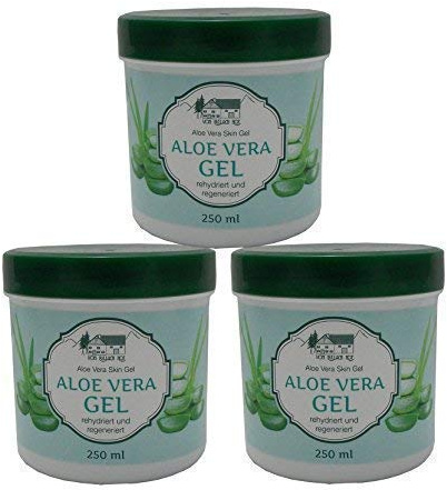 3 x 250ml Aloe-Vera-Gel vom Pullach Hof, Aloe Vera Skin Gel