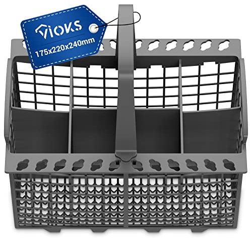 VIOKS DLGD2847 Cestello portaposate plastica di Ricambio per lavastoviglie Come Indesit C00094297