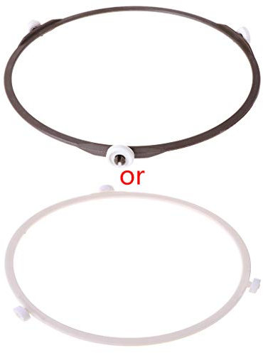 Ocobudbxw Four à Micro-Ondes Plateau tournant Anneau de Rouleau Plateau tournant Support de Plaque de Verre 6.57 `` Intérieur