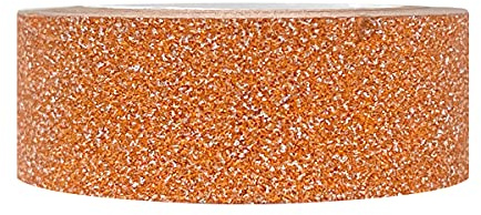 allydrew Decorative Glitter Washi Masking Tape, Orange