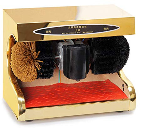 SXYKXYDL Cireuse à Chaussures Portable, Automatique, à Induction, multifonctionnelle, en Acier Inoxydable, pour Petite cireuse à Chaussures électrique à Induction (Couleur : D)