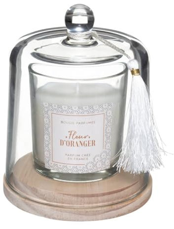 Atmosphera - Bougie parfumée Loli - fleur d'oranger - 130g
