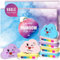 Elfinbay Cloud Rainbow Bath Bomb Gift Set, Bulk Kids Bath Bombs Toddler Girls, Natural Bubble Bath Bombs for Kids with Surprise Colors Inside, Christmas Gifts for Women/Kid Party Favors, 3oz×8ct