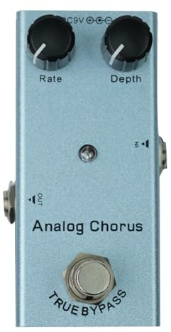 Saipart Electric Guitar Effects Pedal Vintage Overdrive Fuzz Distortion Analog Delay Ultimate Drive Guitar Pedals Analog Chorus