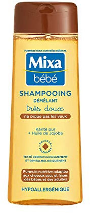Mixa Bébé - Shampooing Karité Démêlant Très Doux - 250 ml