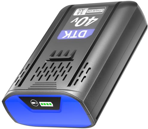 DTK Replacement for Kobalt 40V Battery MAX 5800mAh KB-540-06 KB440-06‎