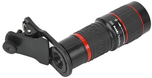 Accesorio de Lente de Zoom de Cámara de Teléfono Celular, Lente de Zoom para 11, Lente de Teléfono Móvil y Accesorios, Lente de Teleobjetivo de Zoom de Enfoque Largo 20X