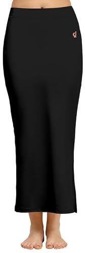 TRENDMALLS Women Cotton Blend Saree Straight Shapewear Petticoat for Women, Cotton Blended