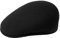 Kangol Herren Schiebermütze 504 Cap schwarz, Größe:S