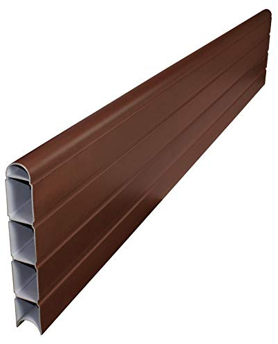 Eco Fence Composite Panel Fencing Board Board - Walnut, 2.438m (8 Foot)