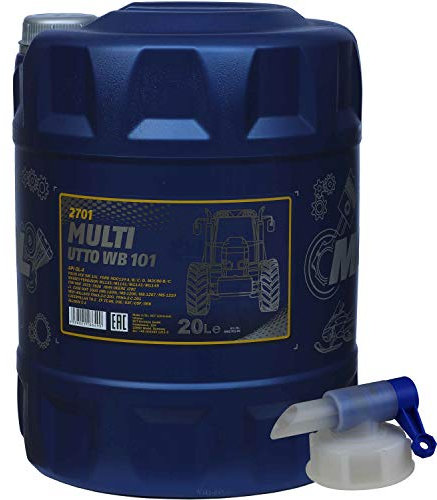 20 Liter MANNOL Multi UTTO WB 101 API GL-4 Landmaschinenöl + Auslaufhahn