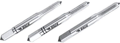 BAER HSSE Handgewindebohrer 3-tlg. Satz M 4 x 0,7 - Gewindebohrer | Gewindeschneider Satz